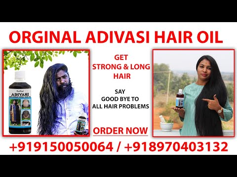 ADIVASI HERBAL HAIR OIL | SAY GOOD BYE TO ALL HAIR PROBLEMS