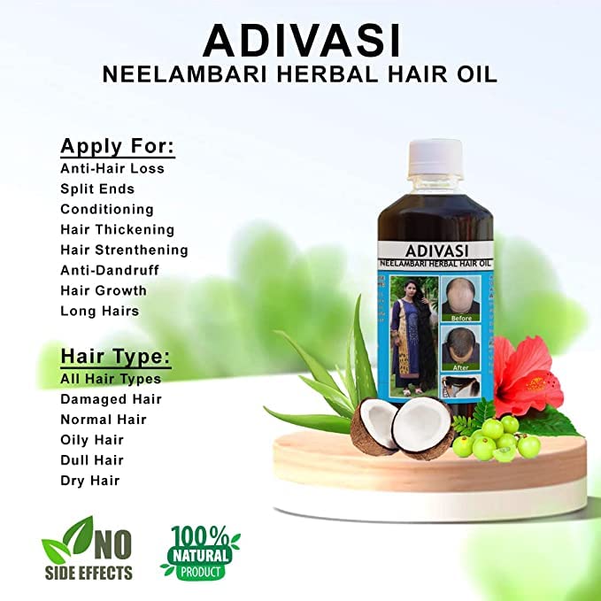 ADIVASI HAIR GROWTH HERBAL OIL